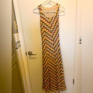 Hem & Thread lined maci dress